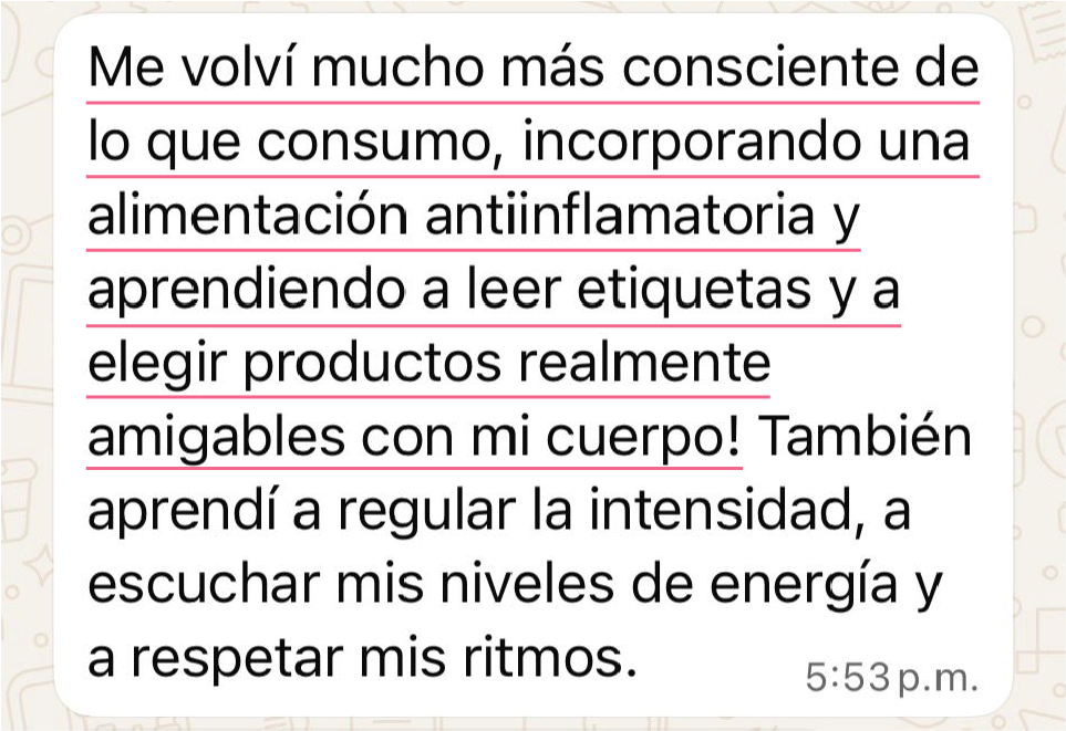 Testimonio de una alumna de Hacia la Raíz