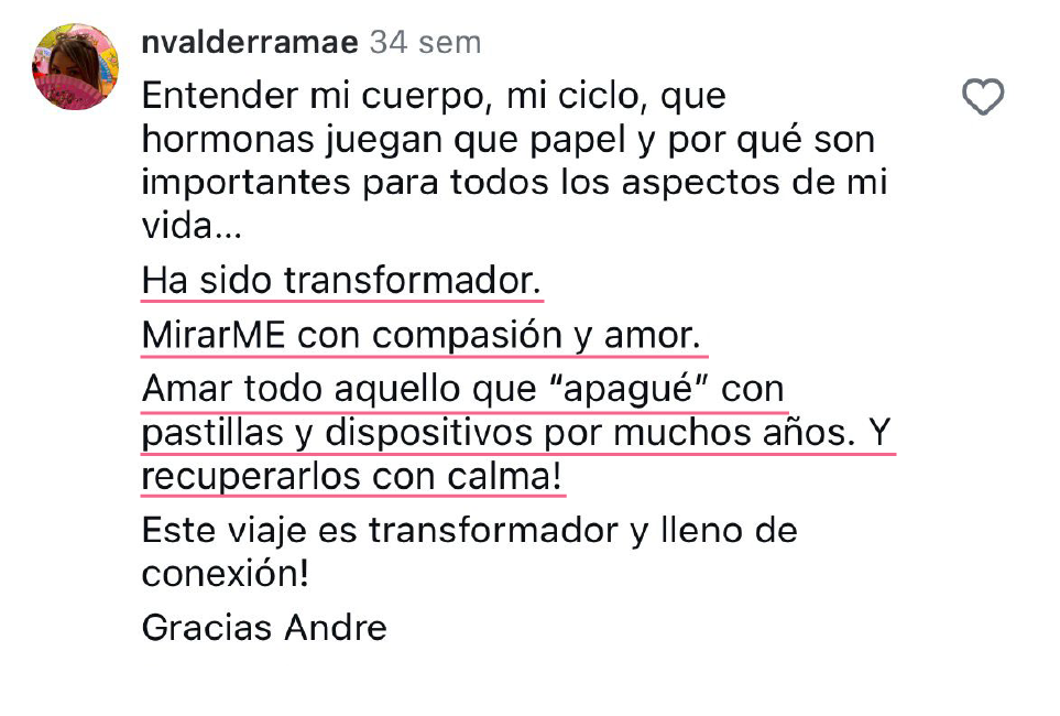 Testimonio de una alumna de Hacia la Raíz